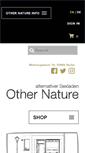Mobile Screenshot of other-nature.de