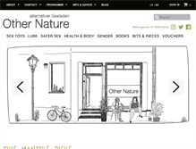 Tablet Screenshot of other-nature.de